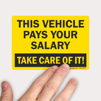 Care Label for Forklift