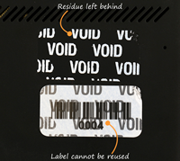 Voiding Sequential Number Label