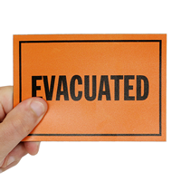 Fire and Emergency Magnetic Label