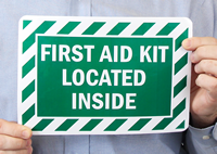 First Aid Label