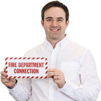 Connection Fire Department Label