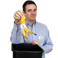 Pedro Banana Graphic, Team Compost Stickers