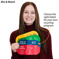 Vinyl Recycling Sticker