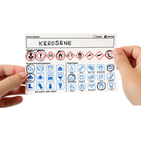 GHS Hazard, PPE for Target Organs Combo Labels