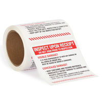 Damaged Goods Warning Label