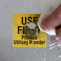 Water Soluble Paper Labels on a Roll