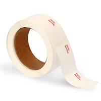 Freezer storage label