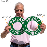 Private Hydrant Marker Sign