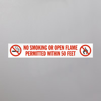 No smoking sign