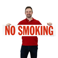 No Smoking Symbol Label