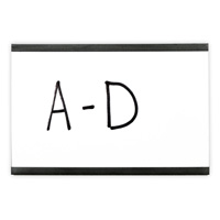 Magnetic C-Channel for Label Holding