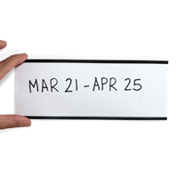 C-Channel Magnetic Label Holder