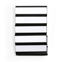 Secure Magnetic Label Attachment