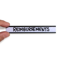 C-Channel Magnetic Label Holder