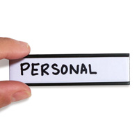 Magnetic Label Holder C-Channel