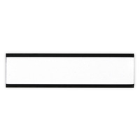 Label Holder with Magnetic Backing