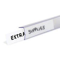 Wooden Shelf Clip Label Holder