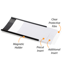 Magnetic Shelf Label Holder