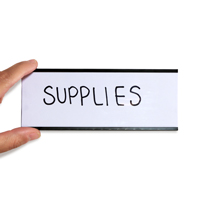 magnetic label holder