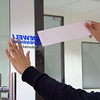 Custom Clear Label-Quoter