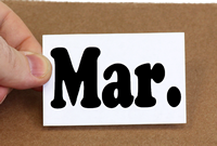 March Labels