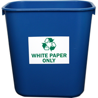 White Paper Only Labels