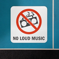 Pool rule: No loud music allowed
