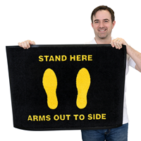 Classic Xpressions Security Screening Mat For Safety