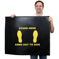 SuperScrape Security Screening Mat For Safety