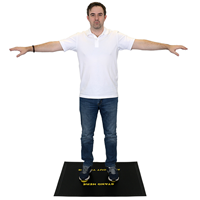 Stand Here, Arms Out To Side For Security