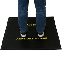 Stand Here, Arms Out To Side