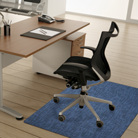 Desk Chair Mat in Place