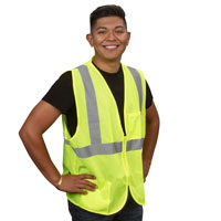 Two Inch Reflective Stripes for High Visibility!