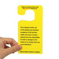 Jumbo 2-Sided Temporary Visitor