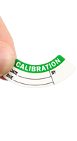 Calibration Label for Anvil Thickness Gauges