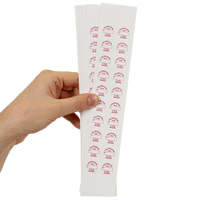 Destructible ¾" Circle Calibration Seals