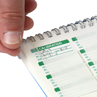 Green Calibration Label