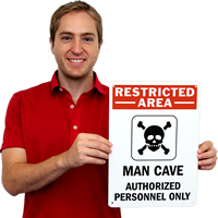  Authorized Personnel Only Restricted Area Sign