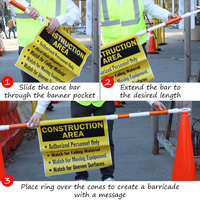 Danger Construction Area Sign