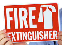 Fire Extinguisher Signs