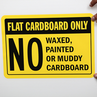 Dumpster Rules Signs