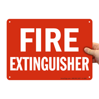 Fire Extinguisher Sign
