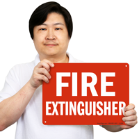 Fire Extinguisher Symbol Sign