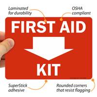 Emergency First Aid Sign
