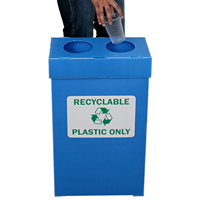 Recyclable Plastic Only Signs