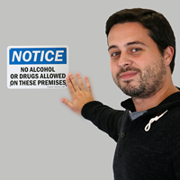 No Alcohol Or Drugs Allowed On These Premises