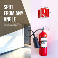 Projecting Fire Extinguisher Sign