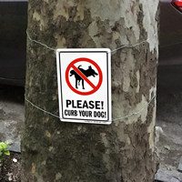 Dog Poop Signs