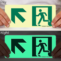 Directional Emergency Arrow Up Sign