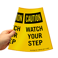 Caution Watch Your Step Safety Sign